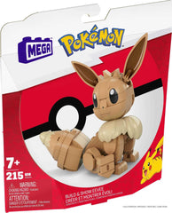 Kids build, pose, and display their Eevee with Mega Brands building set.