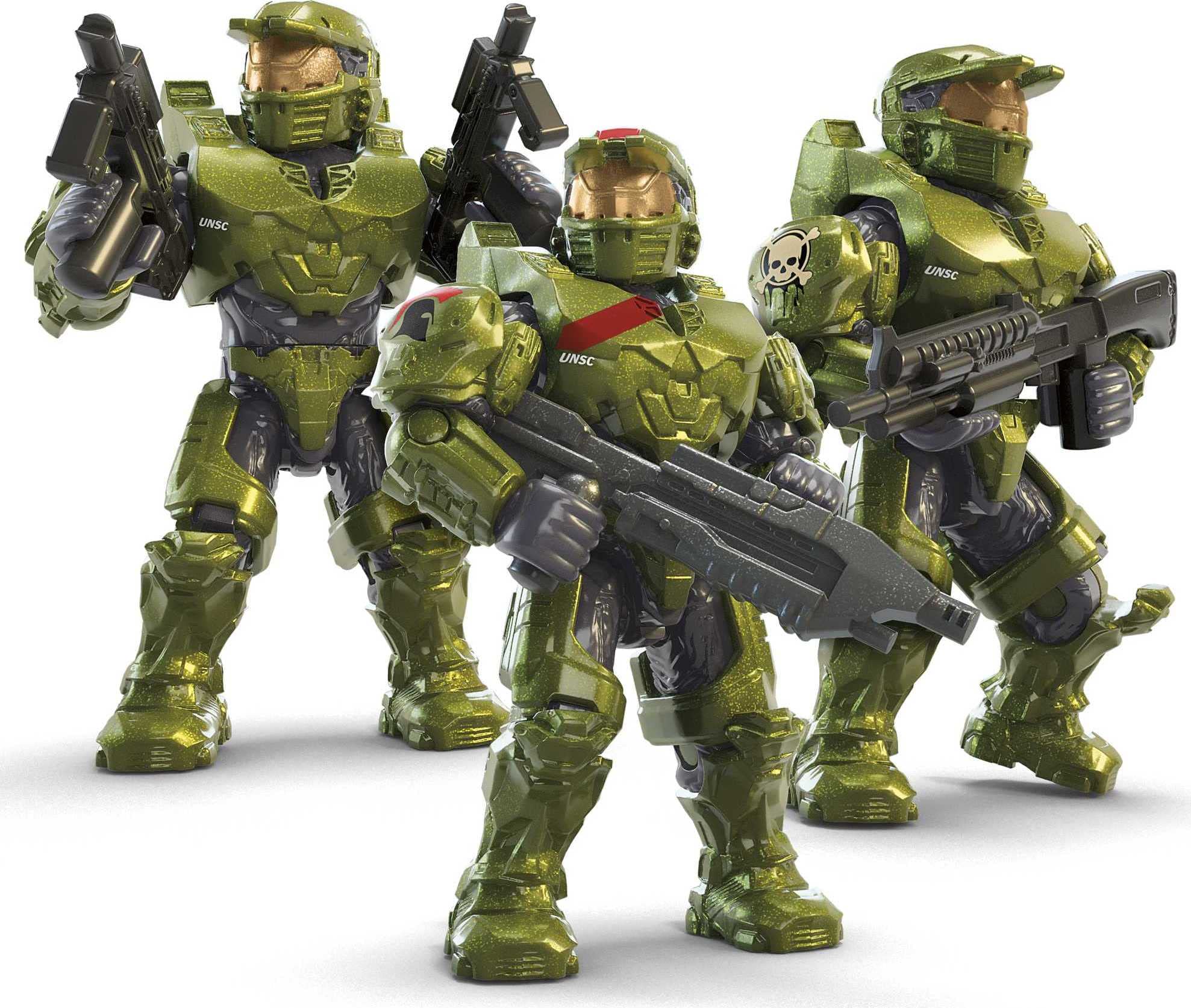 Mega Halo Red Team Warthog Rescue wheelbase suspension adds realism