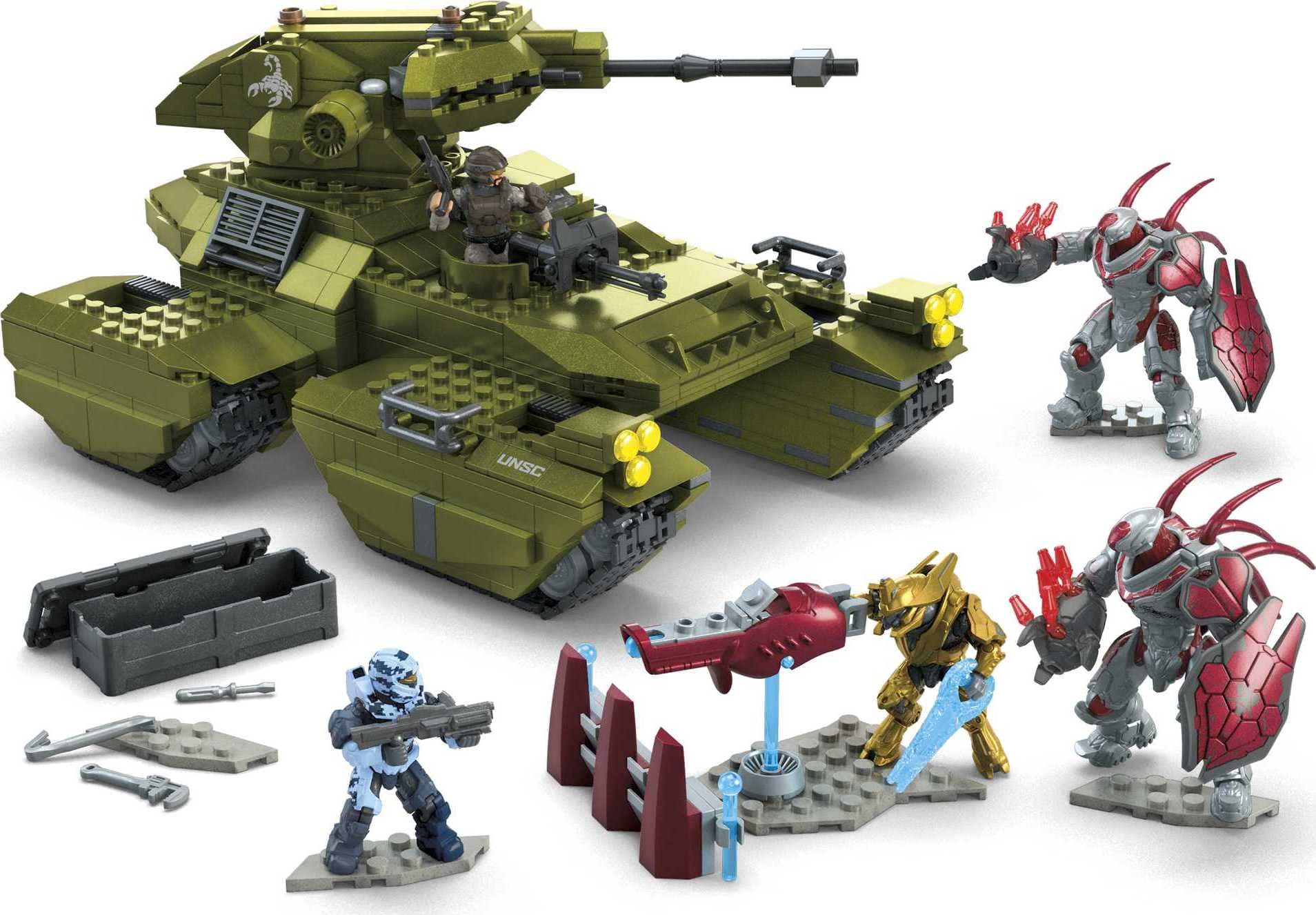 Contains 993 bricks compatible with MEGA Brands and other sets