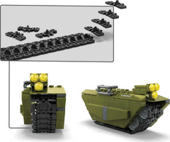 MEGA Halo Scorpion tank turret recoil action for realistic battles