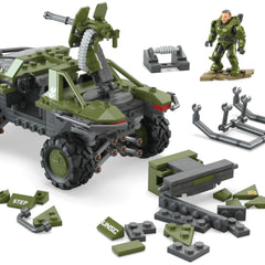 Box and 469-piece build set packaging for builders.