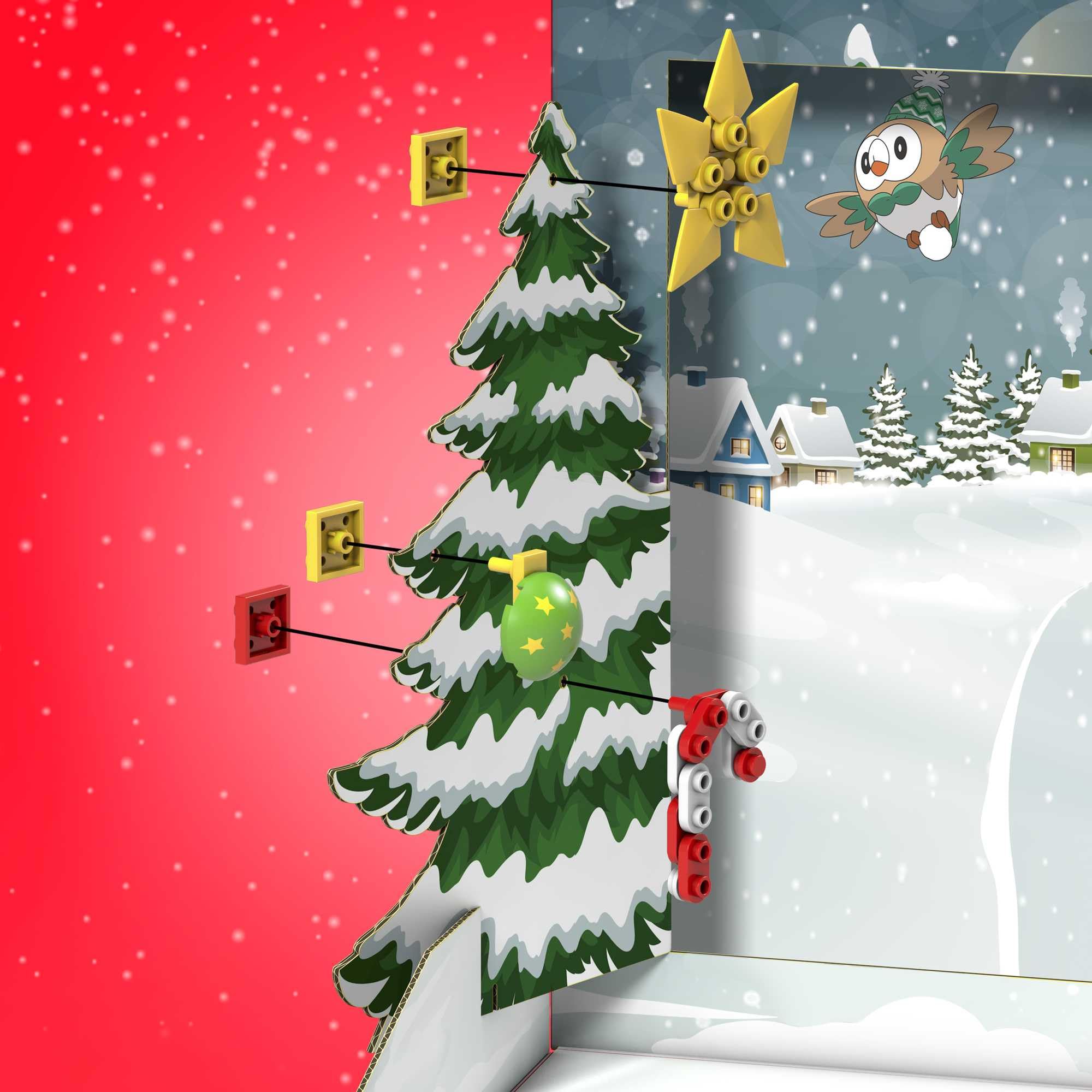 Mega Brands MEGA Pokémon calendar bricks enable varied builds and challenges
