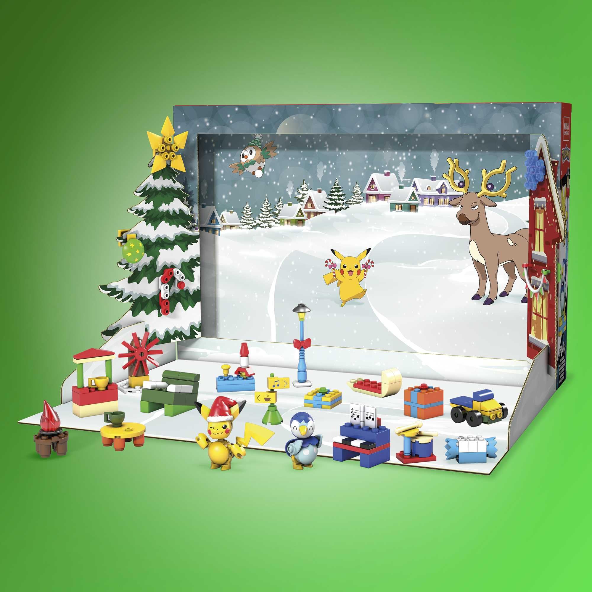 Mega Brands MEGA Pokémon calendar outfits provide festive styling for characters