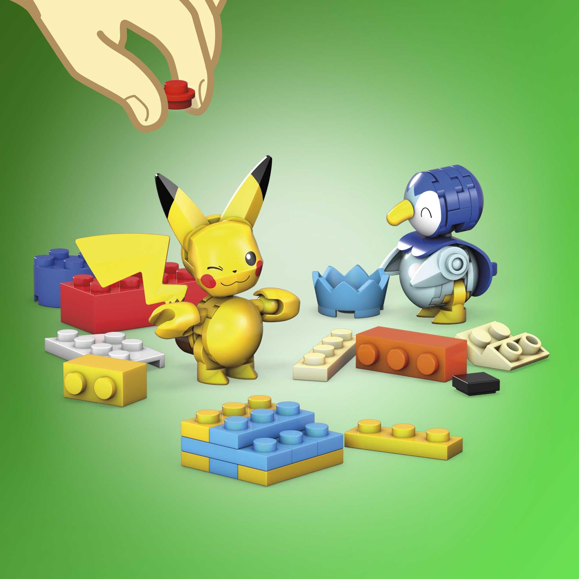 Mega Brands MEGA Pokémon Piplup figure adds versatile aquatic play