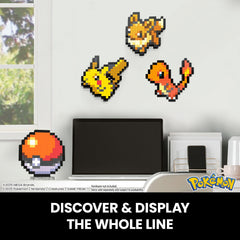 Mega Brands MEGA Pokémon display setup ideal for shelves and desks.