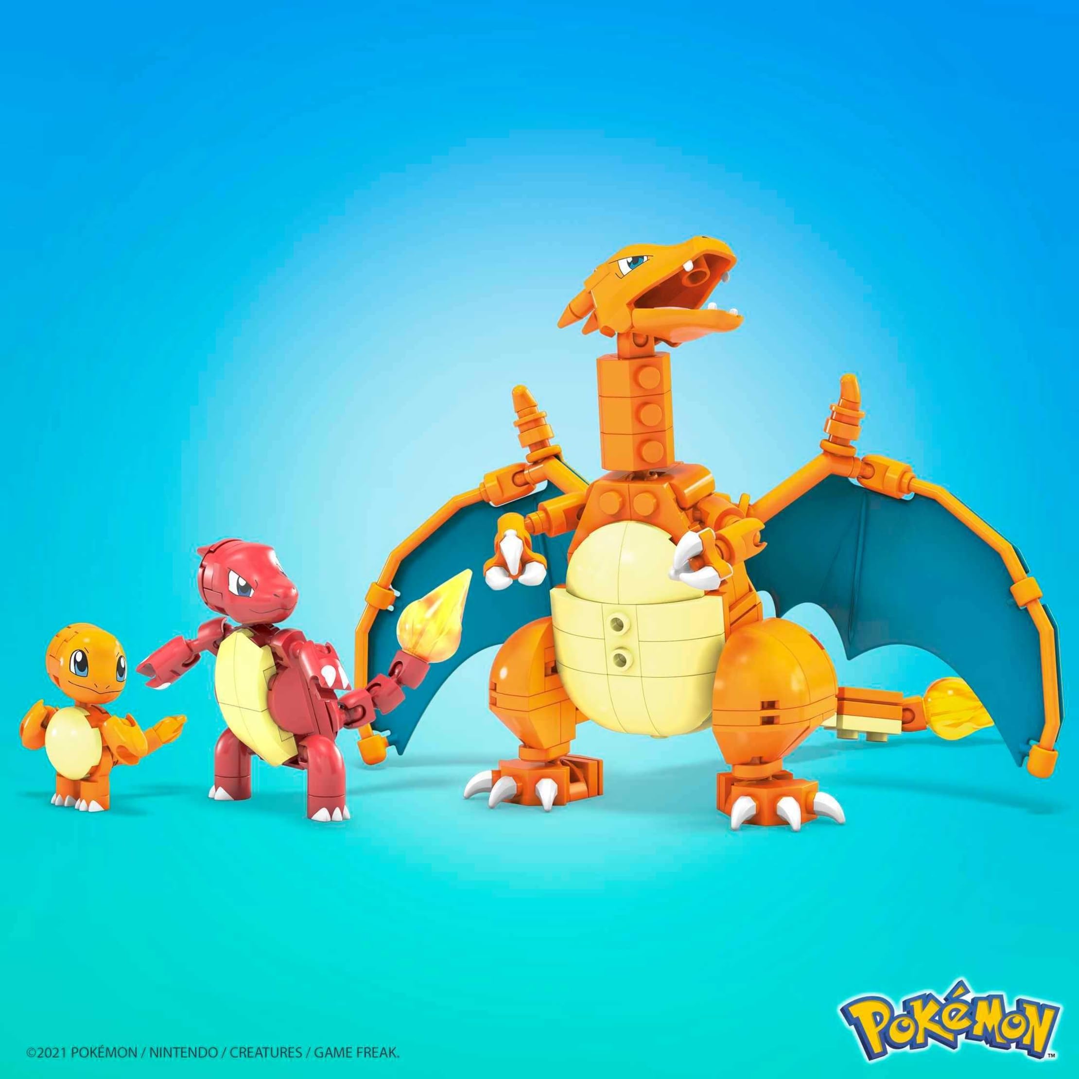 Mega Brands fire-environment playset highlights battle details for storytelling.