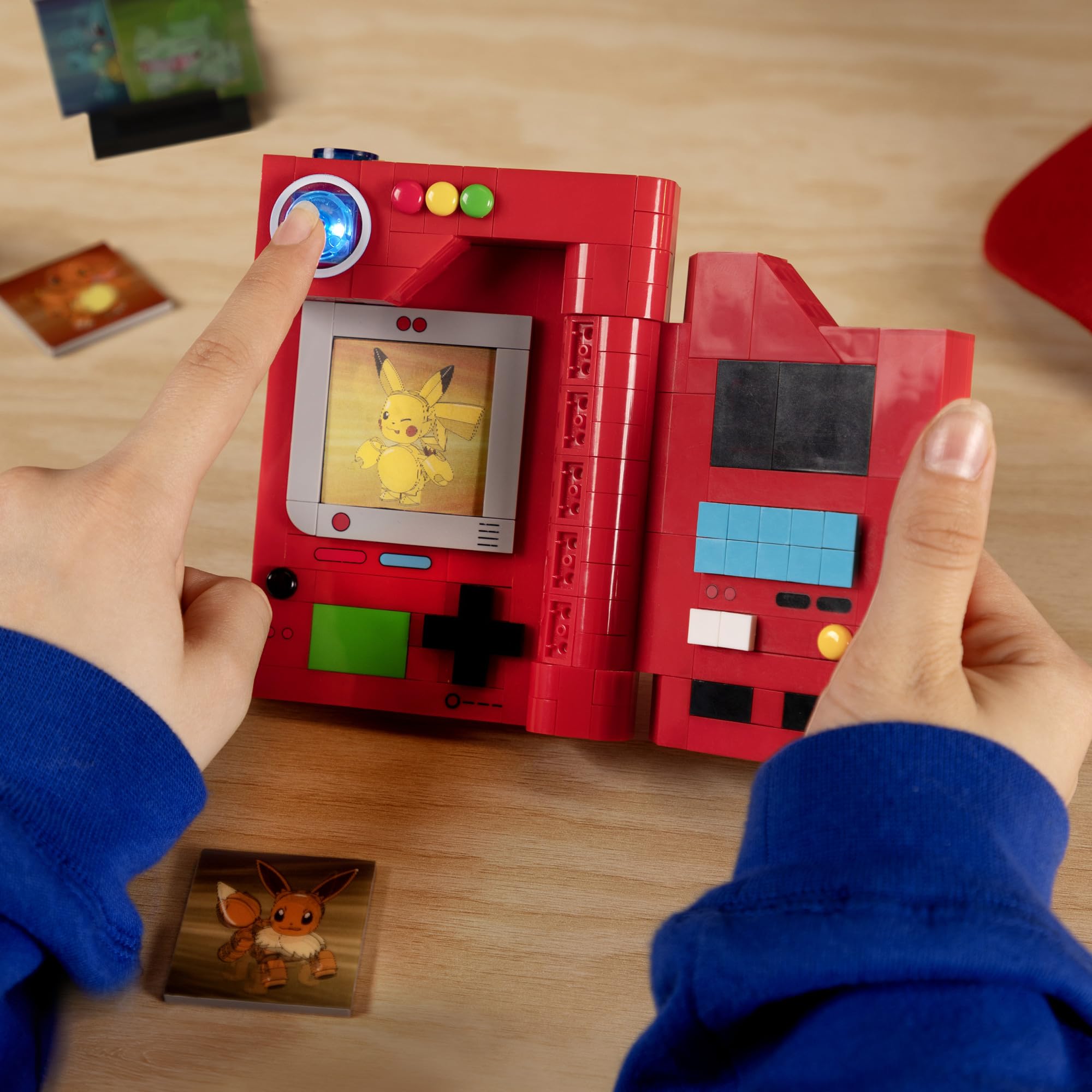 Mega Brands MEGA Pokémon Pokedex display-shelf showcases a stylish, collectible centerpiece.