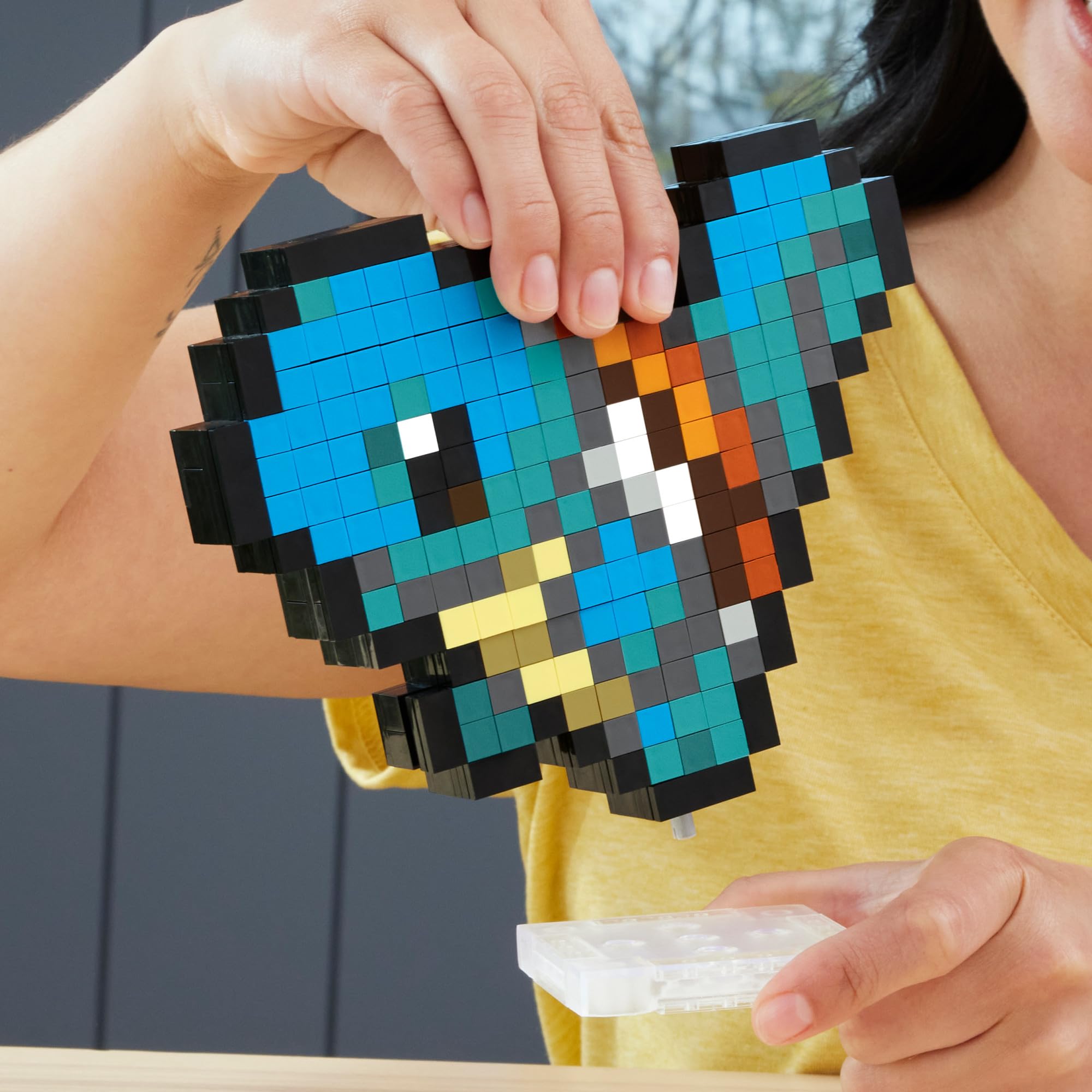 Mega Brands Squirtle pixel figure ideal for adult builders and collectors