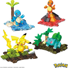 Mega Brands MEGA Pokémon Squirtle figure for aquatic-inspired adventures and poseable play