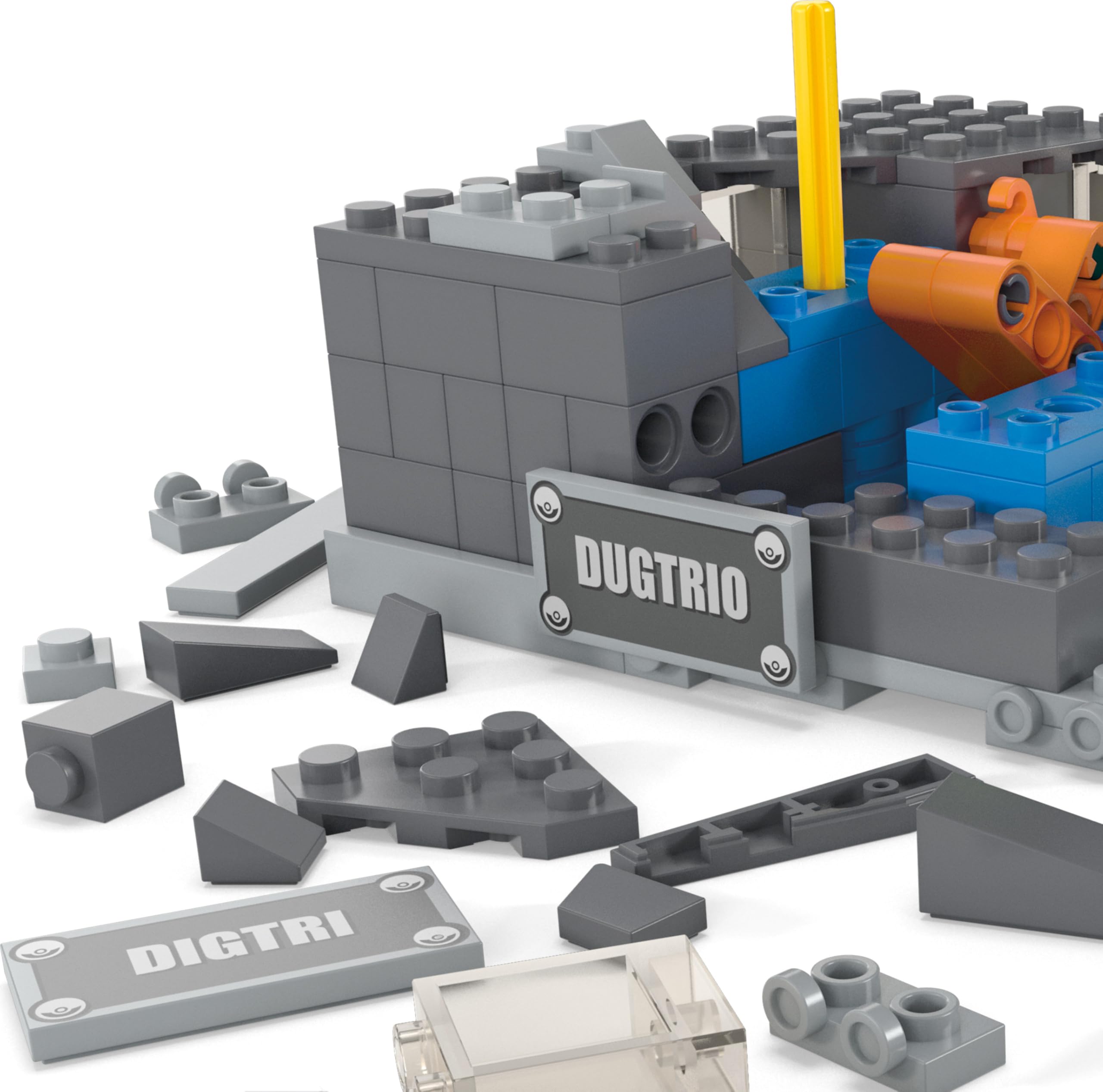 Mega Brands Mini Motion Dugtrio packaging highlights licensed status
