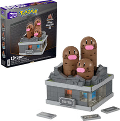 Mega Brands Mini Motion Dugtrio pop-up motion for a dynamic desk display