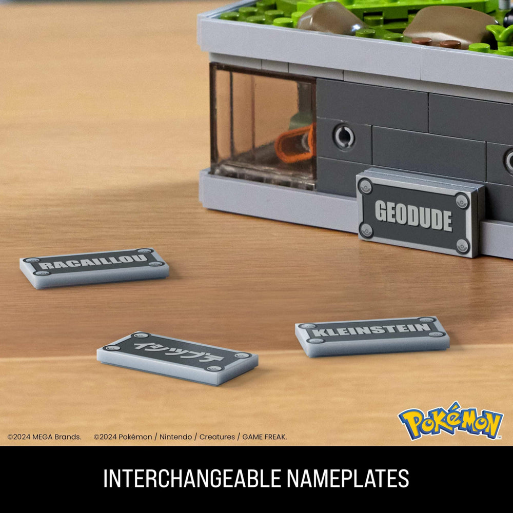 Pokemon licensed mini Geodude for collectors and desk décor.