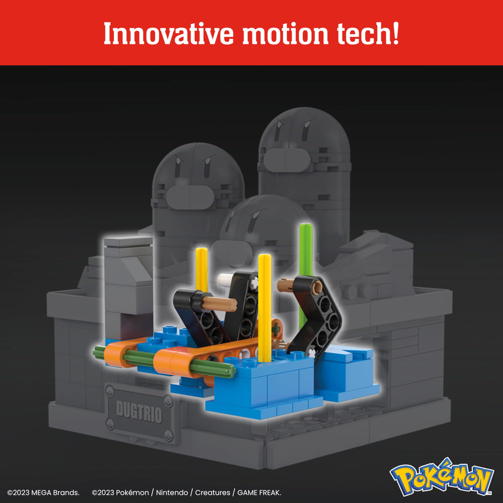 Mega Brands Pokémon-licensed Dugtrio set adds official collector appeal