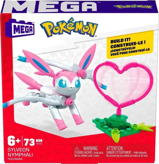Mega Brands Sylveon building toy set-73-pieces for imaginative play and display