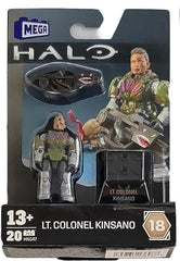 Mega Construx Halo Heroes Series 18 buildable figures bundle for creative play and collection.
