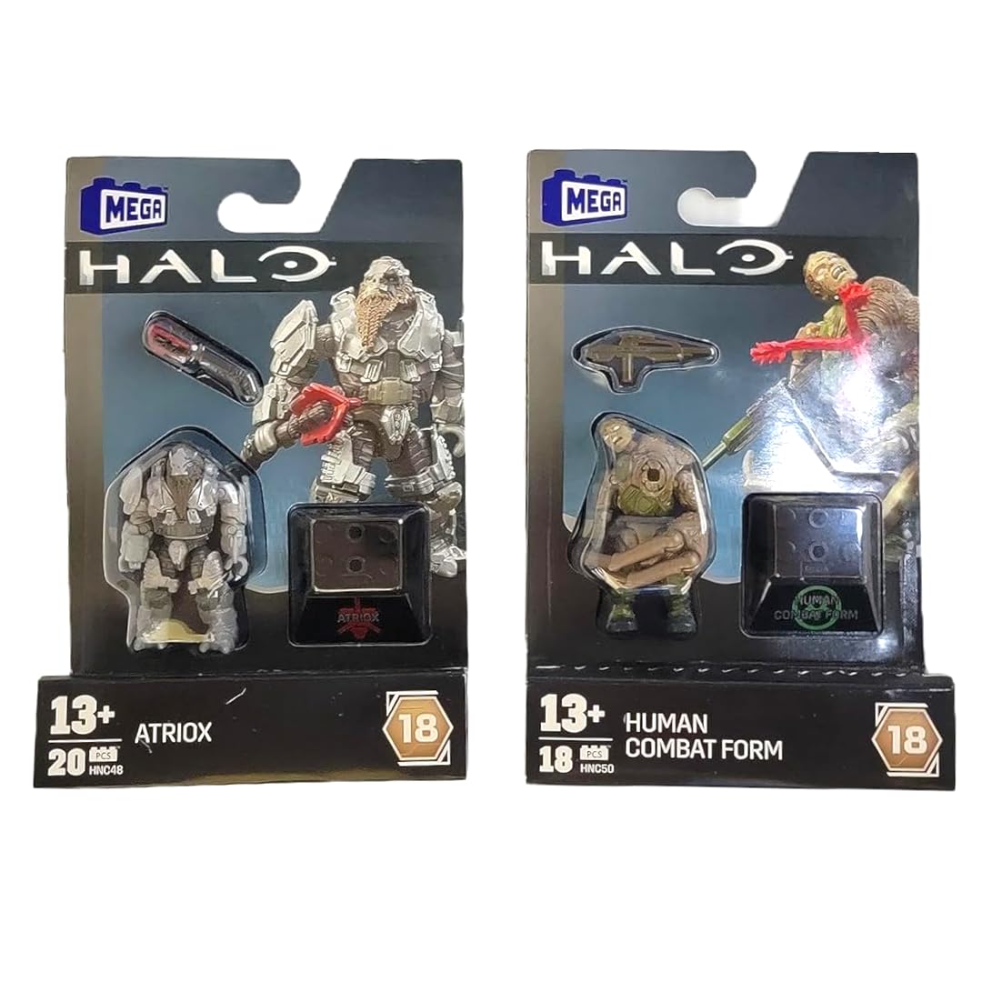 Mega Construx Halo Heroes Series 18 official licensing badge ensures authentic brand experience.