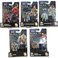 Mega Construx Halo Heroes Series 18 Sangheili Honor Guard figure ready for display and dynamic poses.