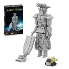 Mega Maid Spaceballs build kit cover image, ideal for stimulating creativity and tabletop fun.