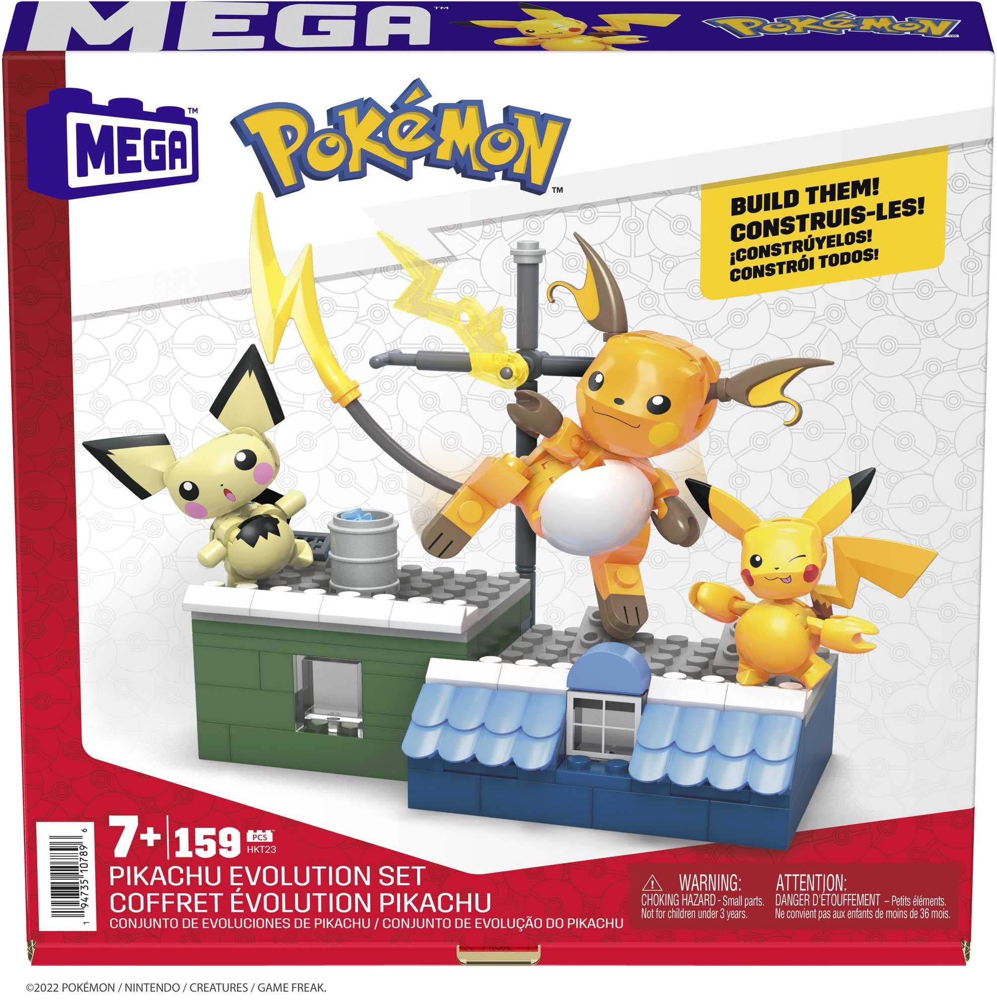 Mega Pokémon built for ages 6+ supports creativity and problem-solving through hands-on building.