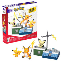 Mega Brands Mega Pokémon trio poseable figures ready for imaginative battles.