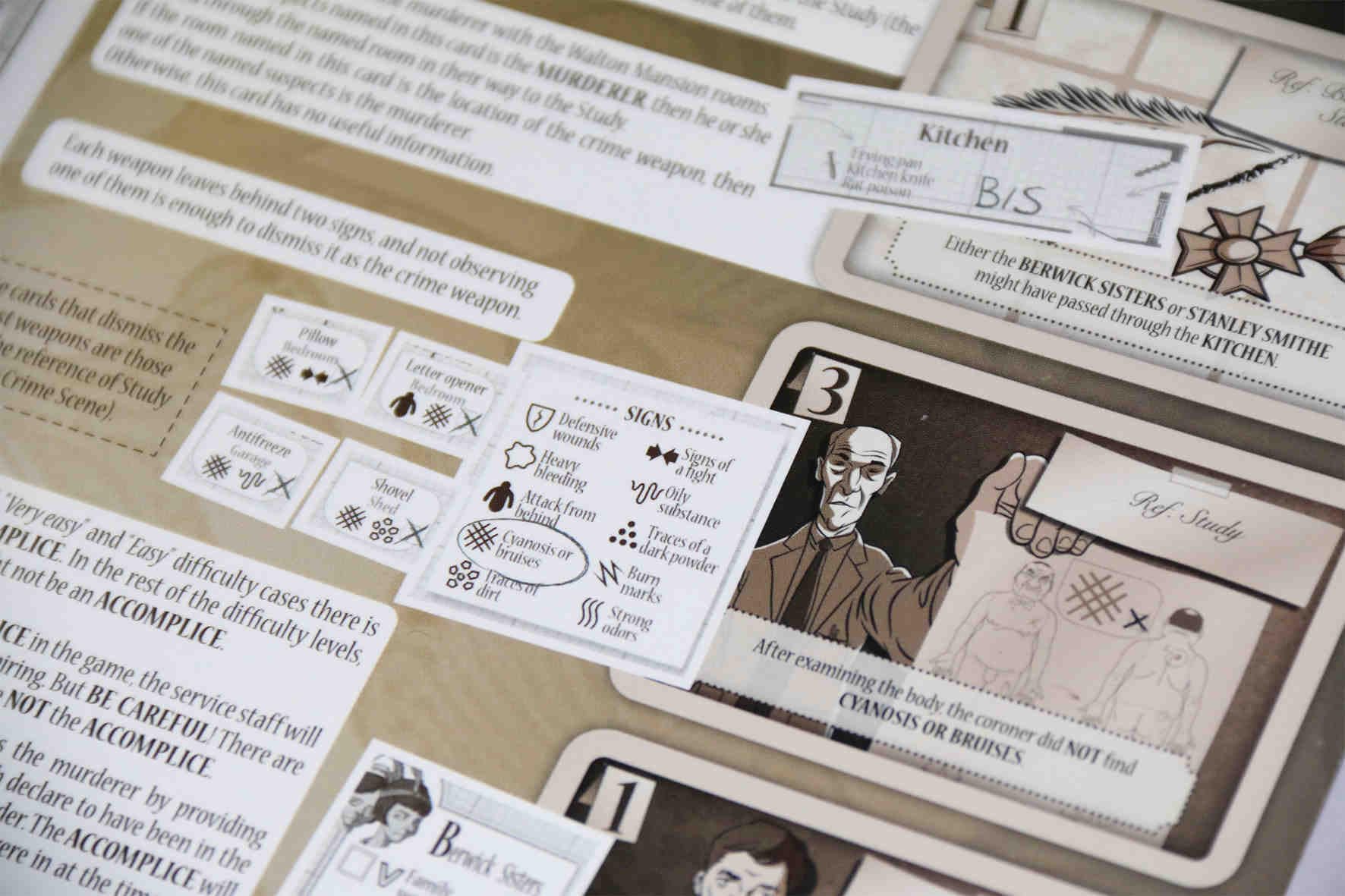 Megacorpin Games Awkward Guests game night setup image for easy prep