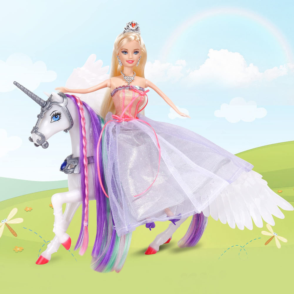 MEGAFUN 11-inch doll size offers easy handling for kids.