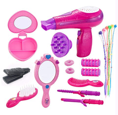 MEGAFUN curlers in kit enable pretend salon curls and creative play.