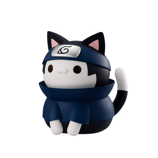 Megahouse Sasuke Uchiha Nyanto figure back view highlighting details for collectors