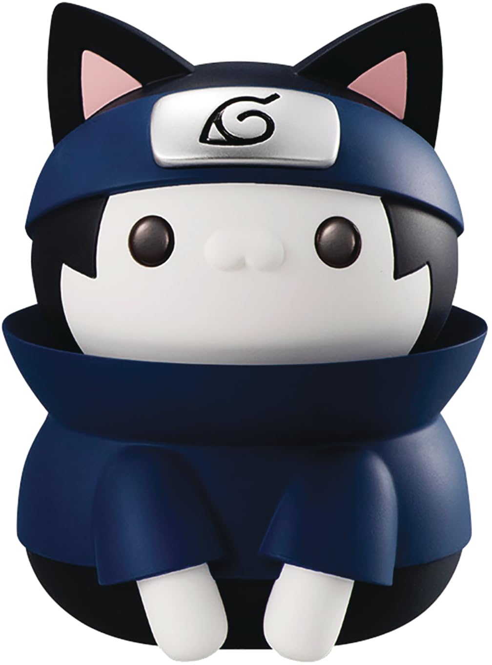 Megahouse Sasuke Uchiha Nyanto figure front view for display