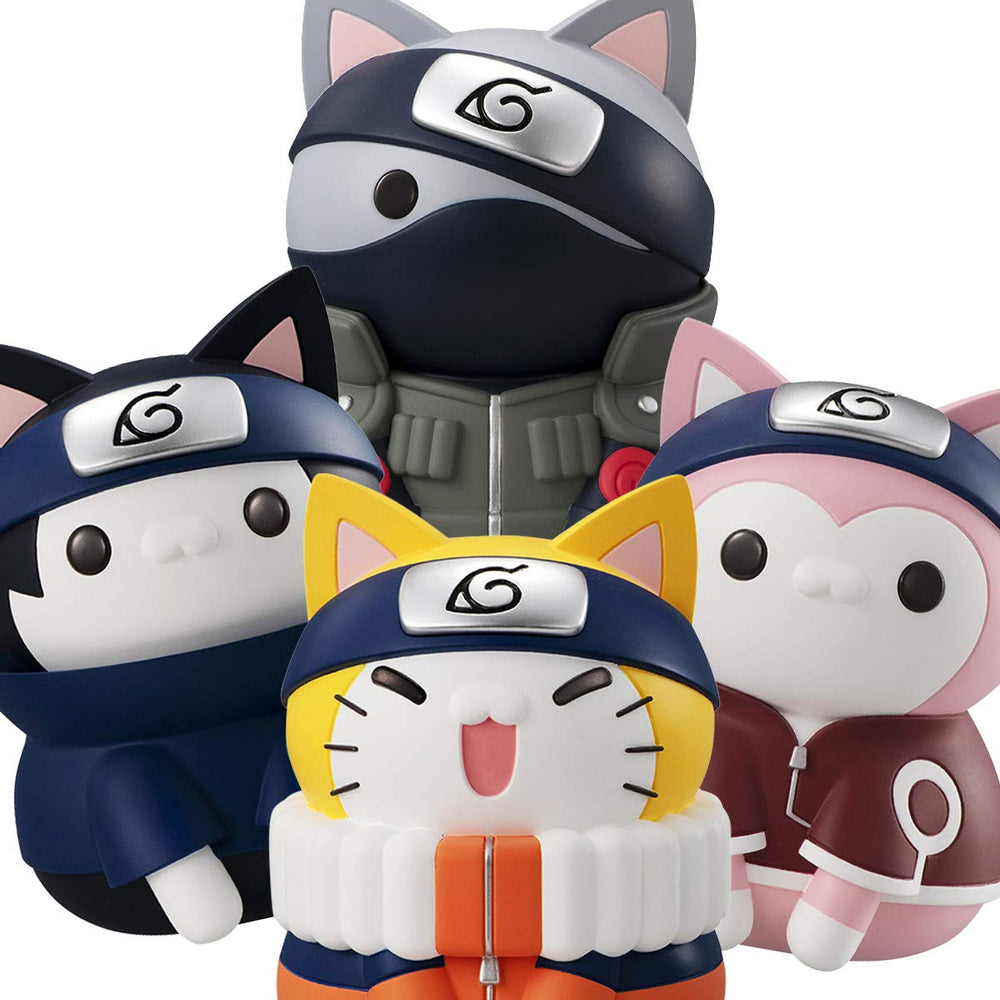 Megahouse Sasuke Uchiha Nyanto figure packaging with collectible appeal