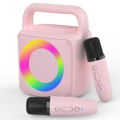 MEGUO M56PRO karaoke machine bundle ideal for family and friends to sing together.