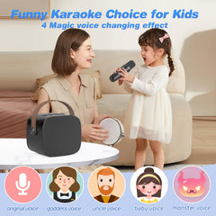 MEGUO Bluetooth speaker and microphone set on table for party use