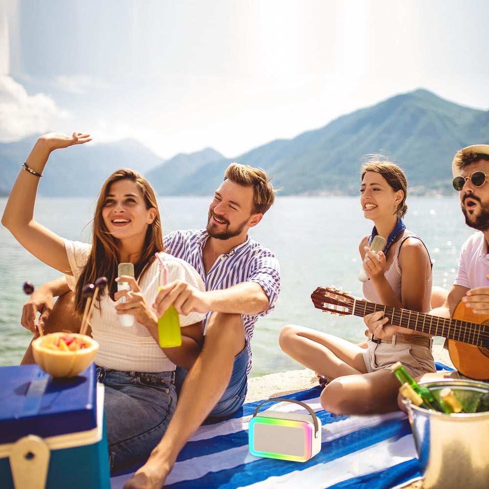 MEGUO M11 connectivity options include Bluetooth, TF, and 3.5 mm input