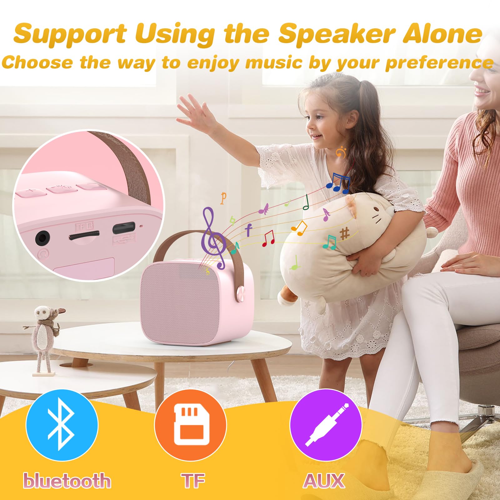 MEGUO M11 voice change effects for playful performances.