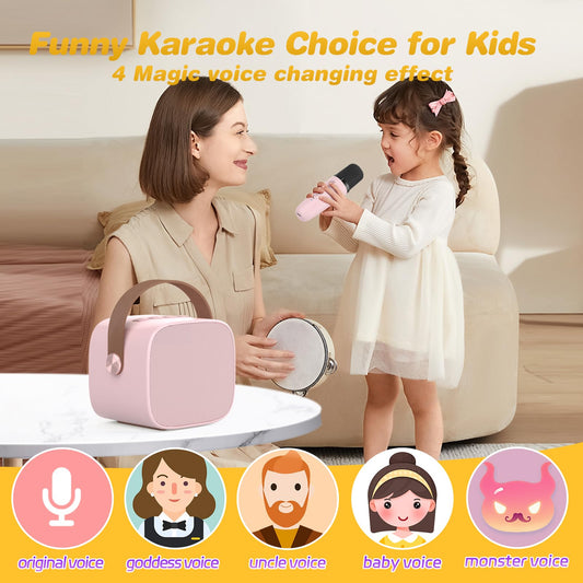 MEGUO M11 wireless microphone for kid-friendly karaoke sessions.