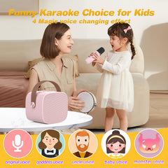MEGUO M11 wireless microphone for kid-friendly karaoke sessions.
