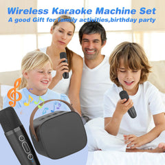 MEGUO wireless microphone with lightweight handle ideal for kids' practice