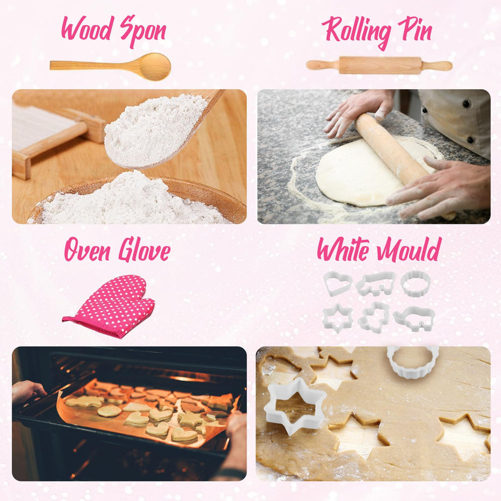 MEIDAYAI wooden spoon offering steady stirring for little chefs
