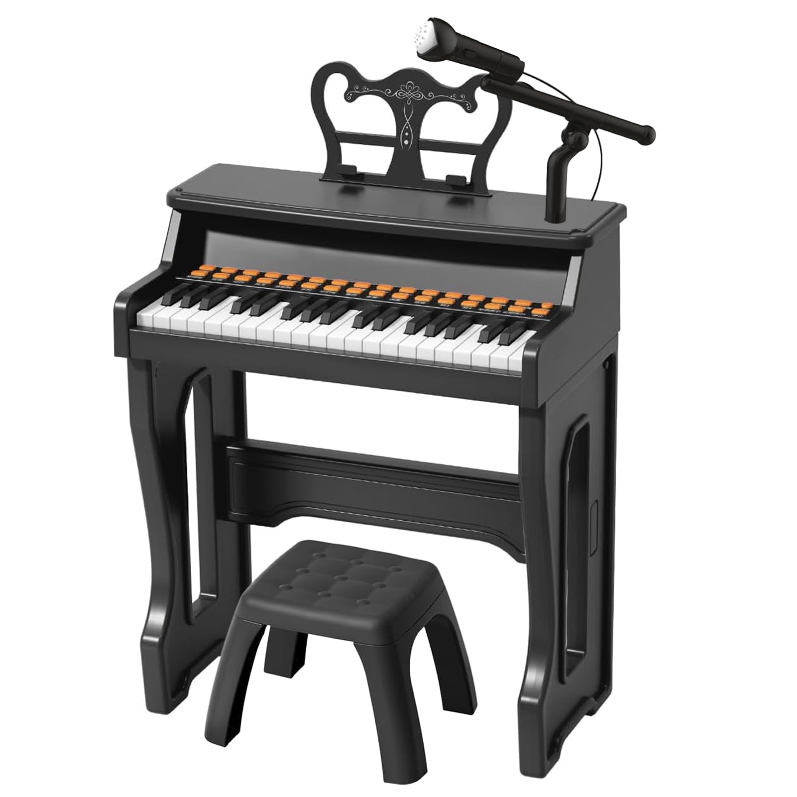 Meideh piano keyboard 37 keys for beginners helps kids learn basics with intuitive play.
