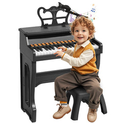 Meideh piano kid-learning-action shows a young player enjoying learning.