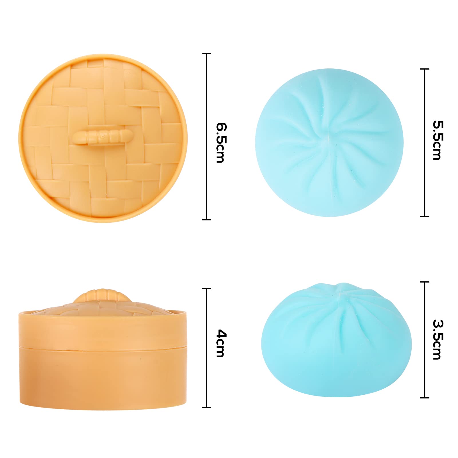 MEIEST dumpling steamer mini included for compact storage and play.