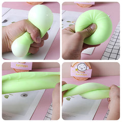 MEIEST pink dumpling stress ball offers tactile fun for all.