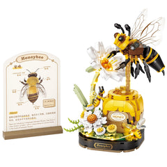 MEIEST honeybee model blocks on a desk provide a charming decorative and educational touch.