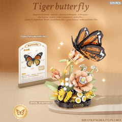 MEIEST orchid mantis block set: detailed, camouflaged model for STEM play.