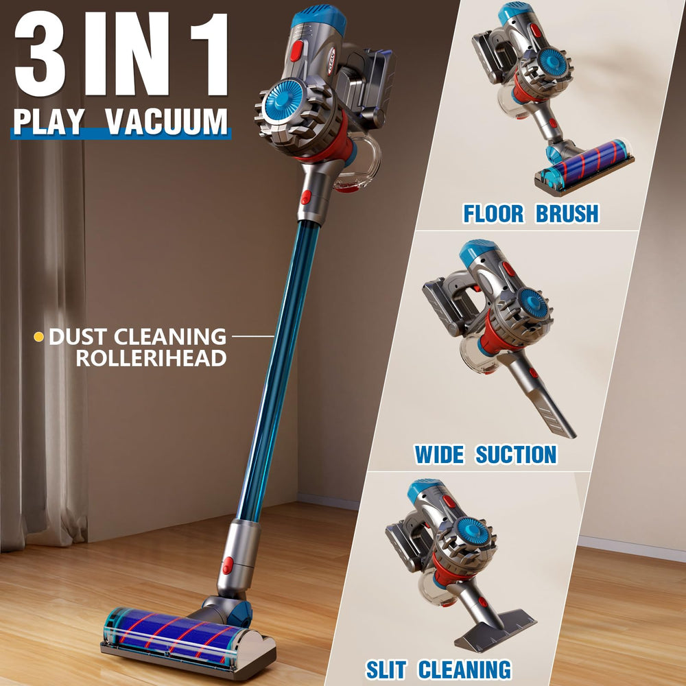 MEIJIABA Cordless toy cleaning set supports versatile, mess-free pretend cleaning
