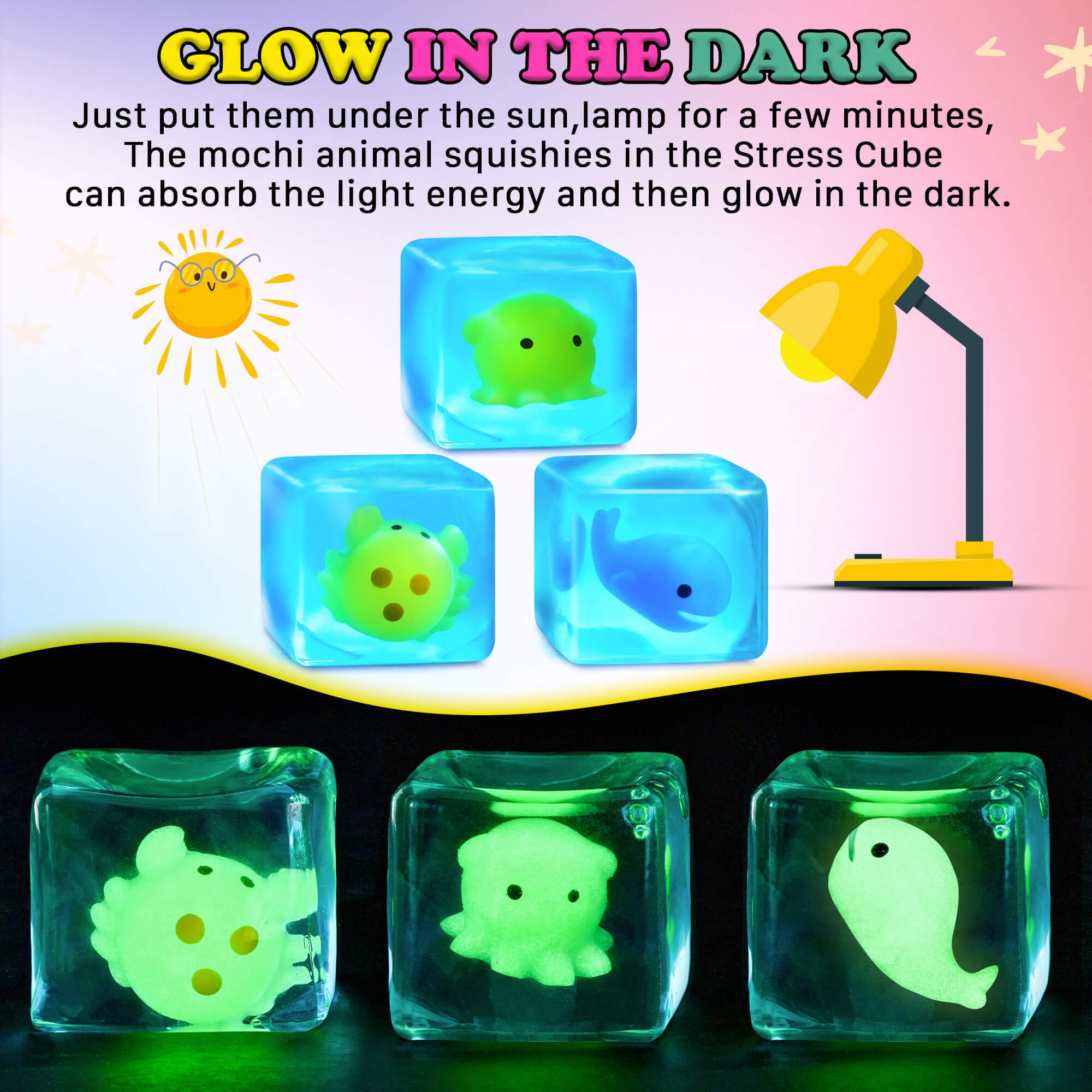 Meijoy stress cube made with safe, non-toxic materials for worry-free use
