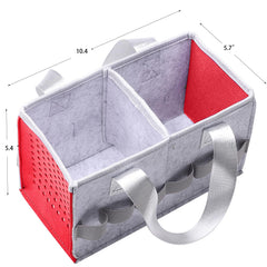 MEILADY-X red carry case with Tonies figures ready for travel