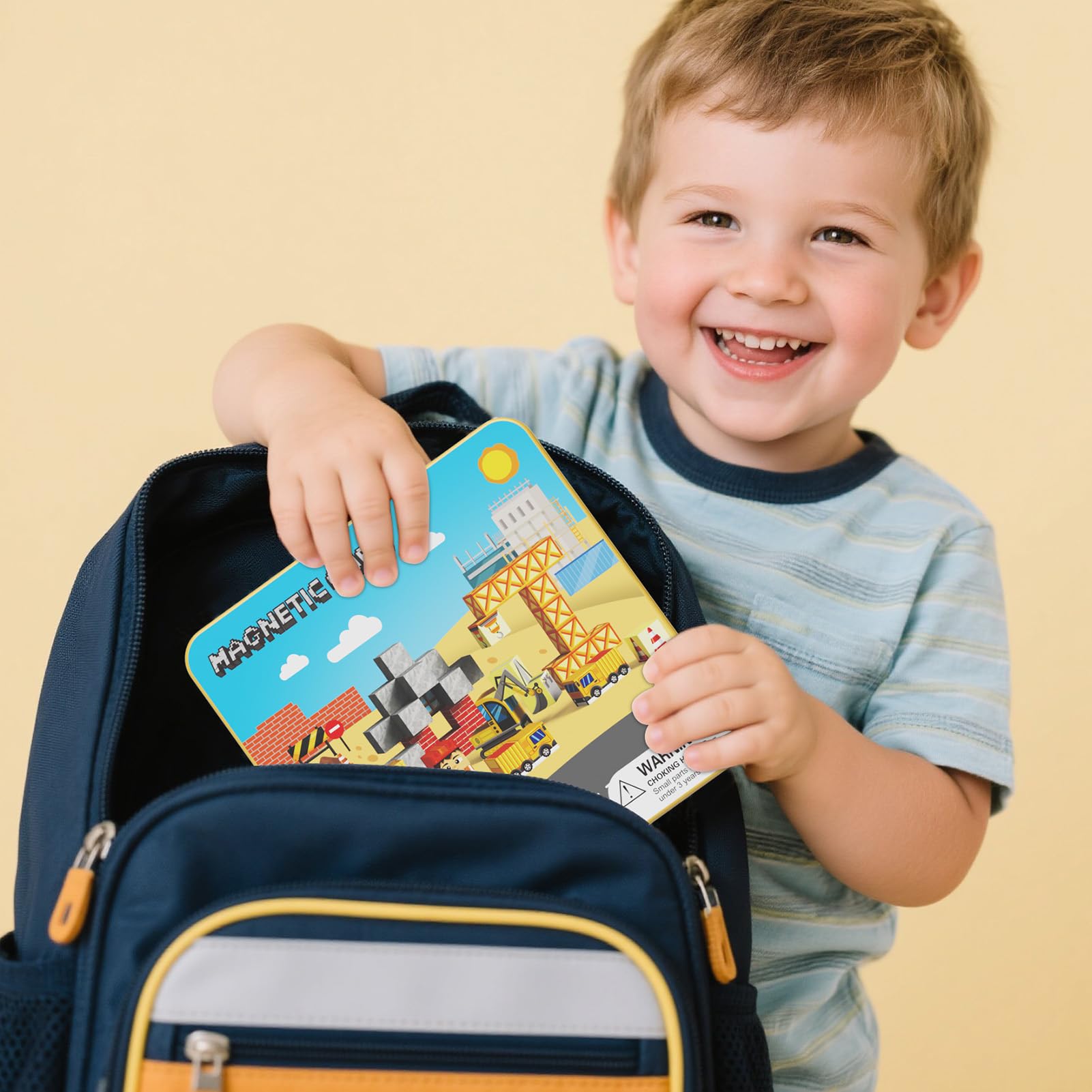 MEIQ safe durable blocks with smooth edges suitable for toddlers ages 3+.