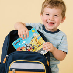 MEIQ safe durable blocks with smooth edges suitable for toddlers ages 3+.