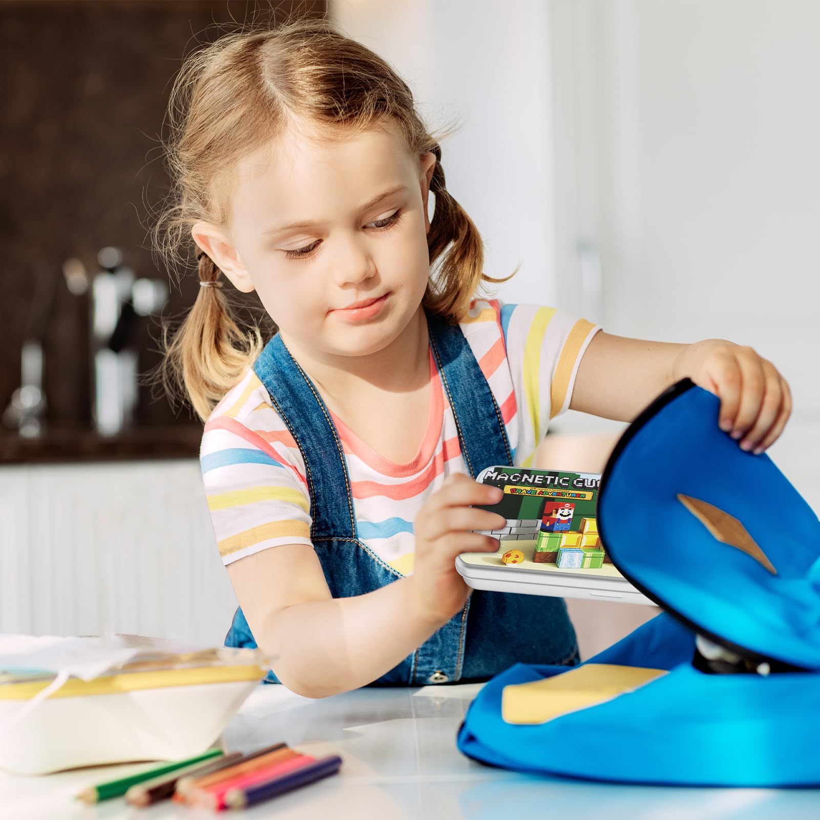 Smooth-edged, kid-safe MEIQ blocks for worry-free handling